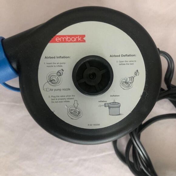 Embark Sidewinder AC Powered Air Mattress Pump / Model 62055 - Picture 2 of 4